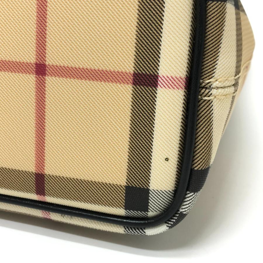 BURBERRY バーバリー カバン トートバッグ チェック ハンドバッグ ベージュ レディース【中古】 | BURBERRY | 05
