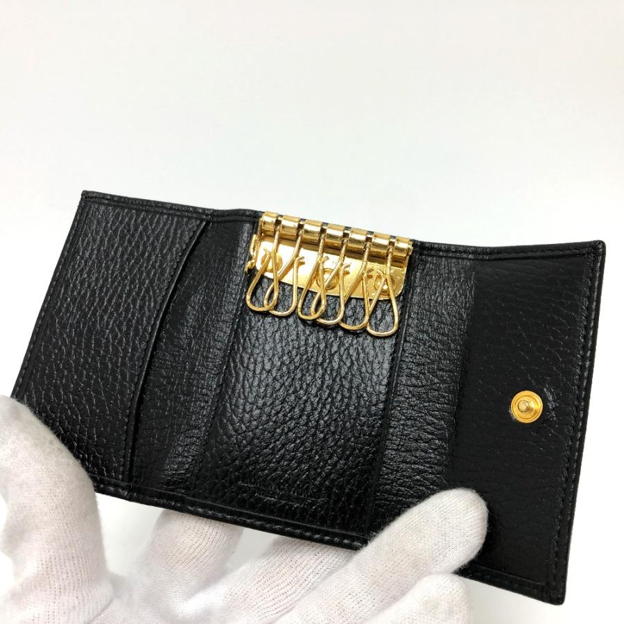 新品同様 HUNTING WORLD ハンティングワールド 6連 ６連キーケース ロゴ キーケース ブラック メンズ【中古】 |  | 07