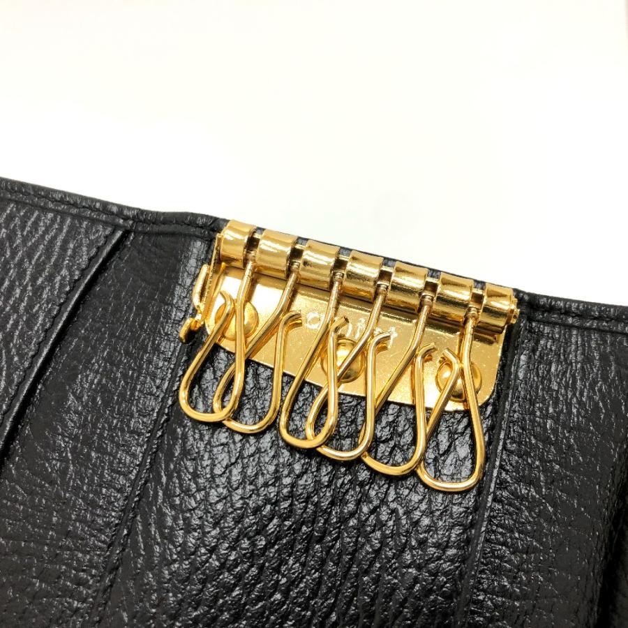 新品同様 HUNTING WORLD ハンティングワールド 6連 ６連キーケース ロゴ キーケース ブラック メンズ【中古】 |  | 08