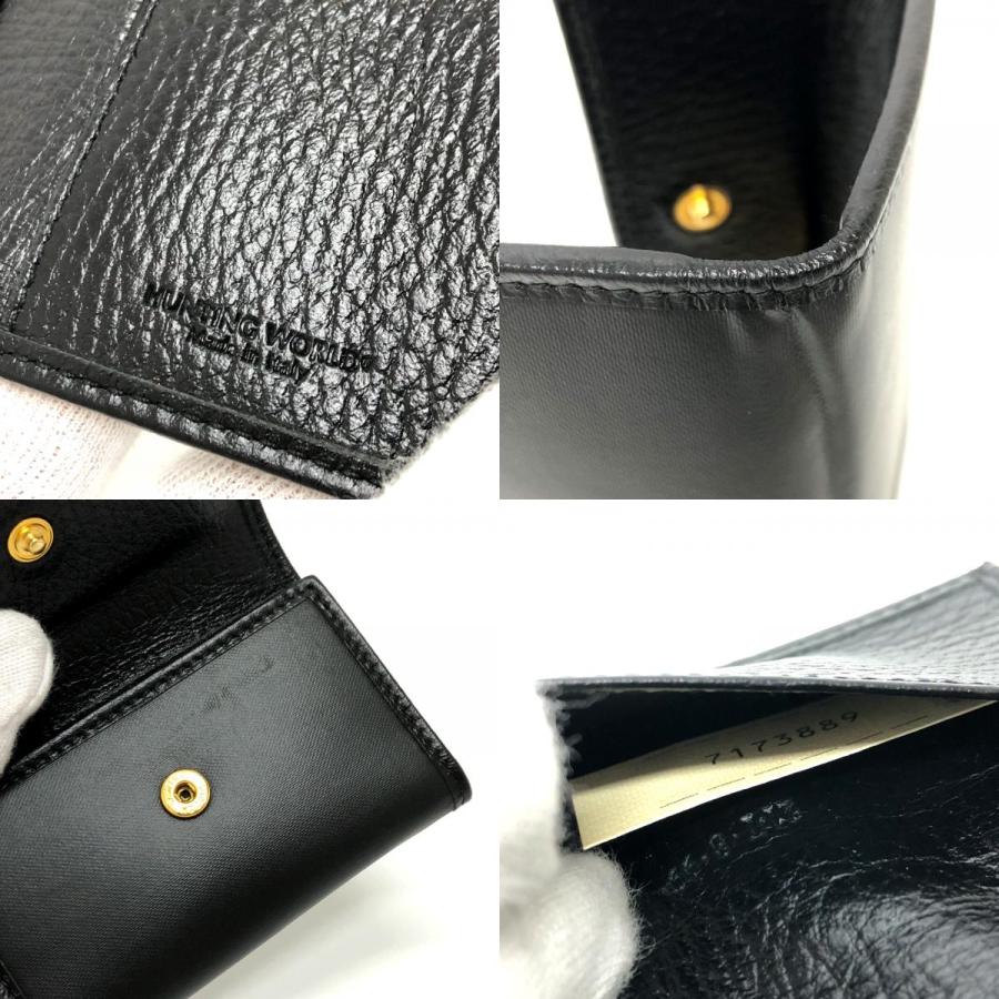 新品同様 HUNTING WORLD ハンティングワールド 6連 ６連キーケース ロゴ キーケース ブラック メンズ【中古】 |  | 09