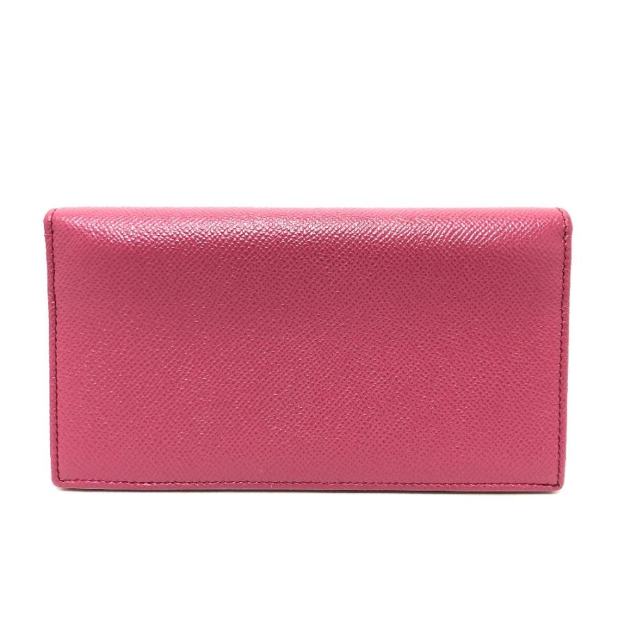 BVLGARI ブルガリ ロングウォレット ウォレット ロゴクリップ 長財布 ピンク レディース【中古】 | BVLGARI | 01
