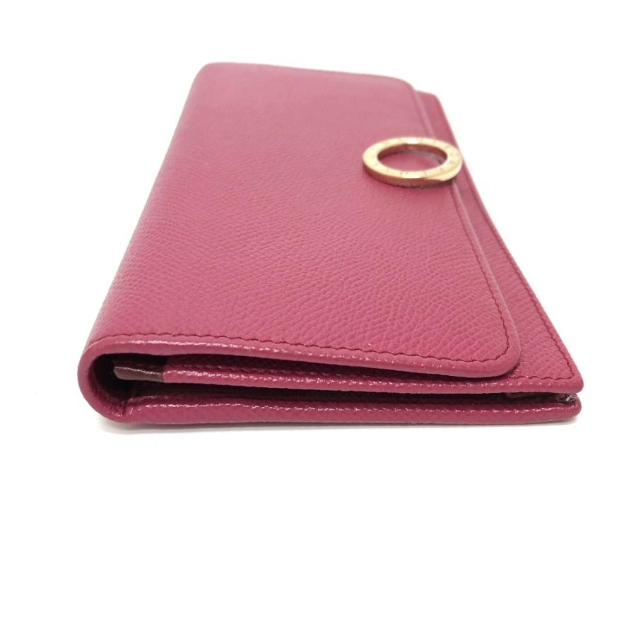 BVLGARI ブルガリ ロングウォレット ウォレット ロゴクリップ 長財布 ピンク レディース【中古】 | BVLGARI | 04