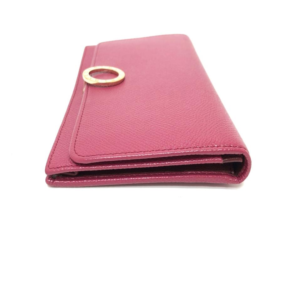 BVLGARI ブルガリ ロングウォレット ウォレット ロゴクリップ 長財布 ピンク レディース【中古】 | BVLGARI | 05