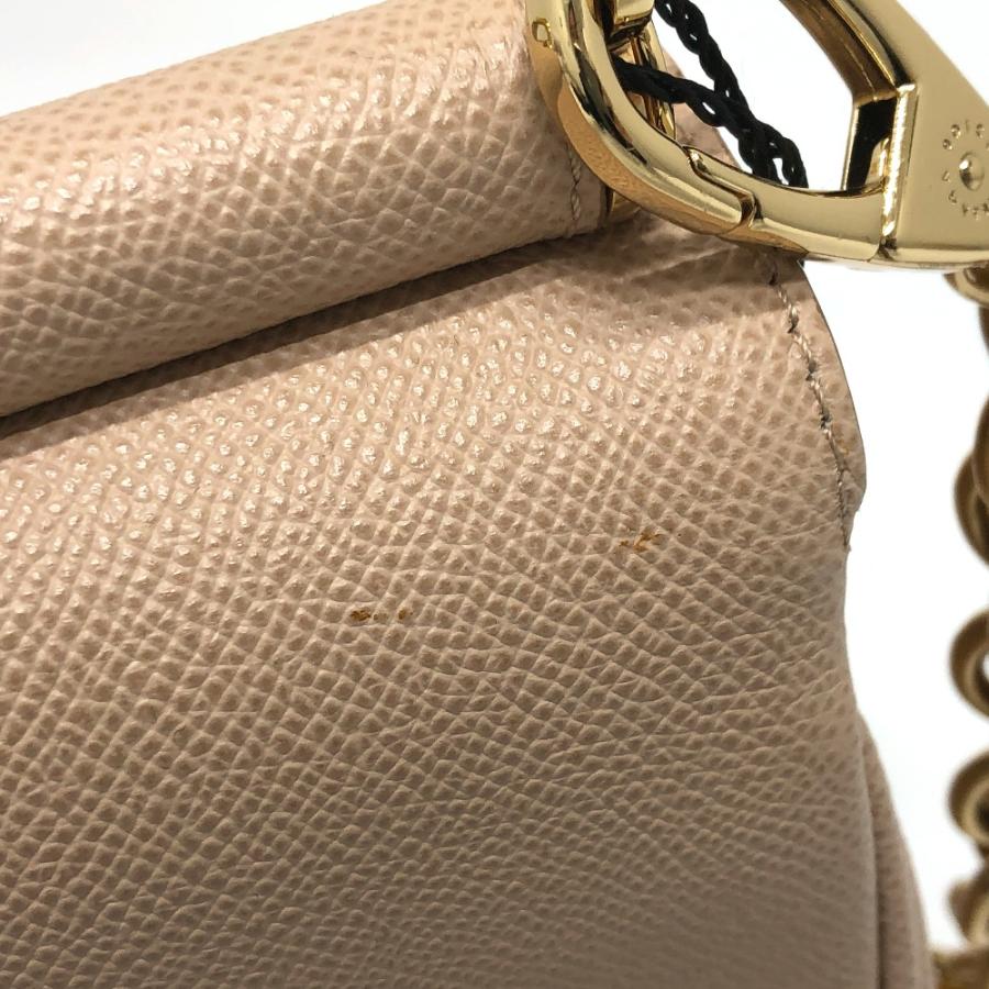 DOLCE&GABBANA ドルチェアンドガッバーナ シシリー プレート 2WAYバッグ ショルダーバッグ ベージュ レディース【中古】 |  | 05