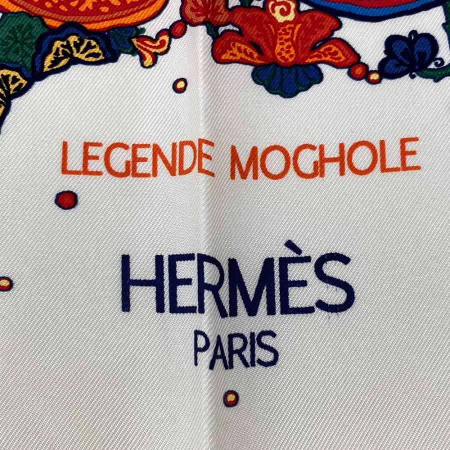 HERMES エルメス LEGENDE MOGHOLE 伝説のムガル帝国 カレ カレ90 スカーフ マルチカラー レディース【中古】｜reference｜03