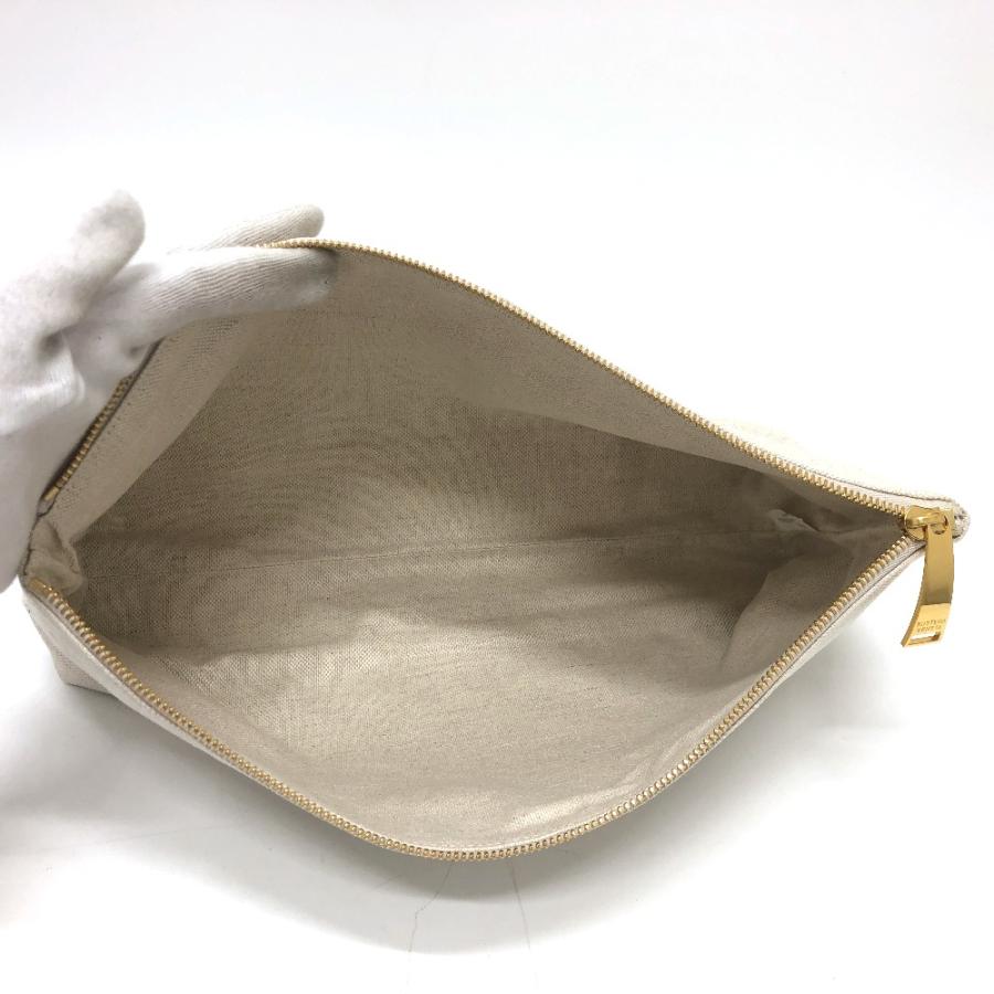 BOTTEGA VENETA ボッテガヴェネタ ロゴ ポーチ セカンドバッグ ベージュ レディース【中古】 |  | 07