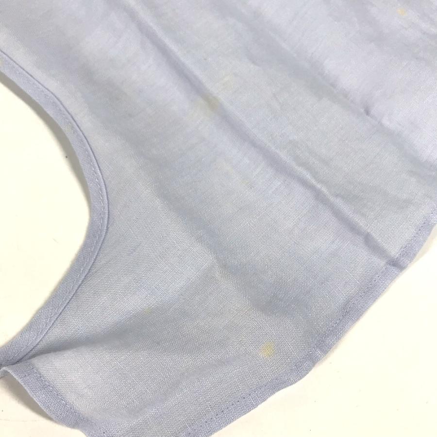 HERMES エルメス ベビースタイ よだれかけ エプロン 雑貨 ブルー キッズ【中古】 | HERMES | 05