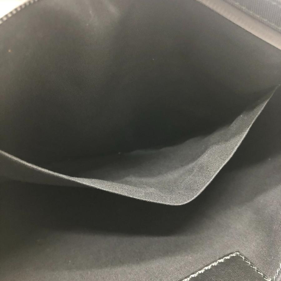 BALENCIAGA バレンシアガ 459745 SINNERS ロゴ セカンド ポーチ カバン 手持ち クラッチバッグ ブラック メンズ【中古】 | BALENCIAGA | 07