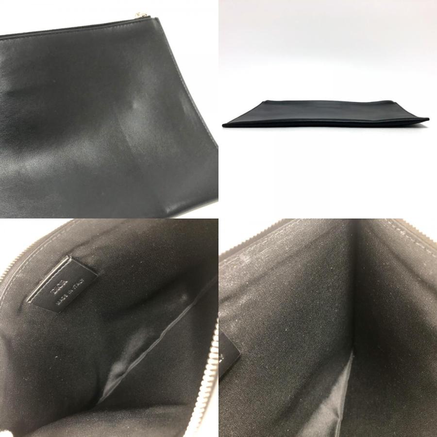 新品同様 DIOR HOMME ディオール・オム スター×ローズ ペイント セカンドバッグ クラッチ バッグ カバン 【中古】 | Dior HOMME | 08