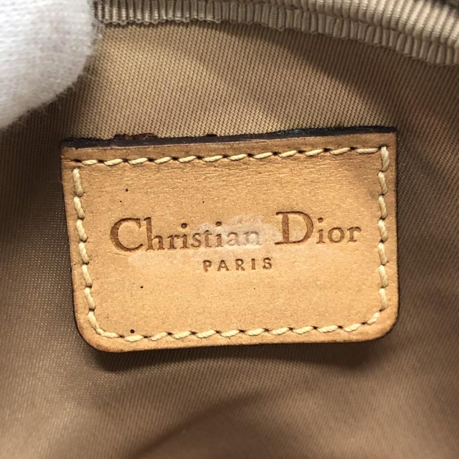 Dior ディオール トロッター ポーチ メイク道具入れ 小物入れ 小物 アクセサリーポーチ ベージュ レディース【中古】 |  | 08