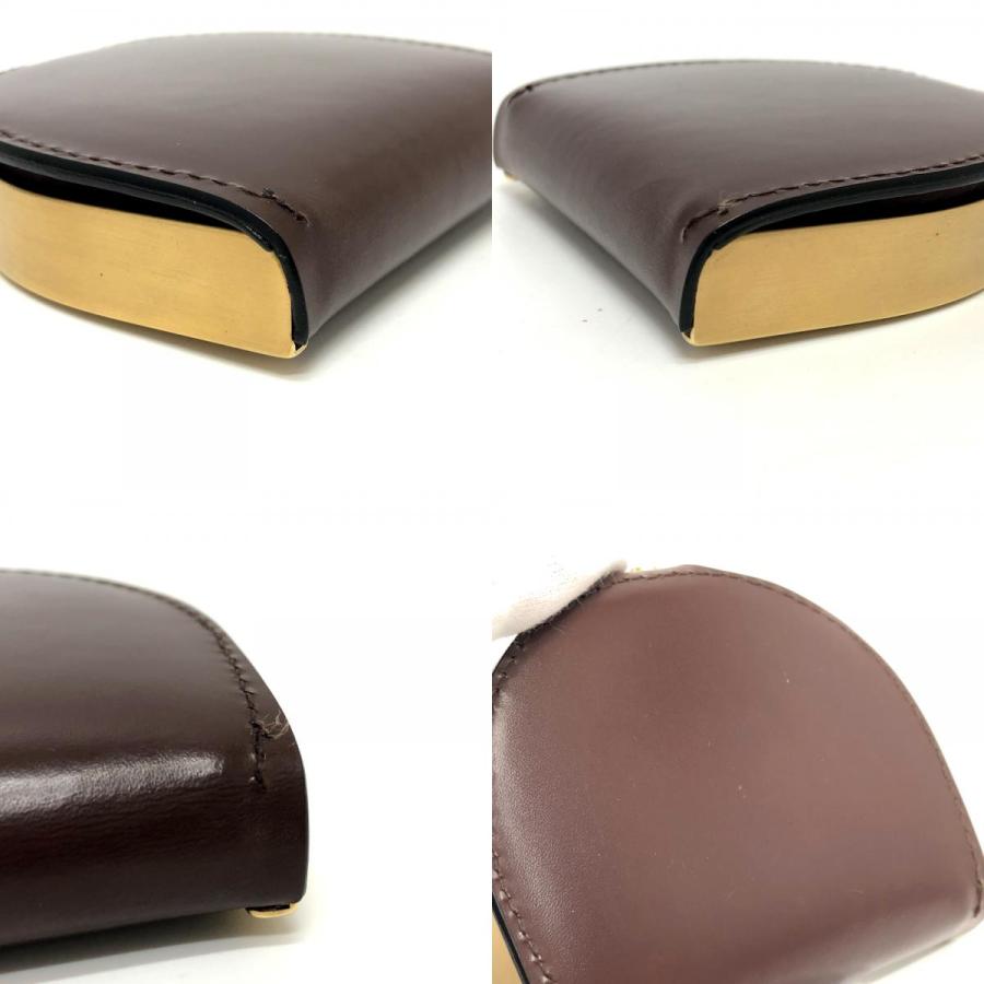 Salvatore Ferragamo サルヴァトーレフェラガモ コインホルダー 小銭入れ 財布 ウォレット コインケース ブラウン レディース【中古】 |  | 09