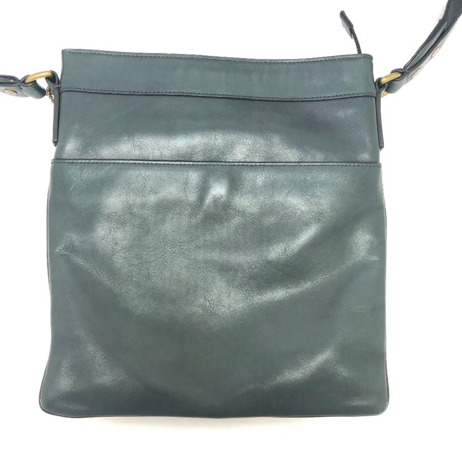 COACH コーチ 70710 フラット 斜め掛け 肩掛け カバン ショルダーバッグ グリーン メンズ【中古】 | COACH | 02