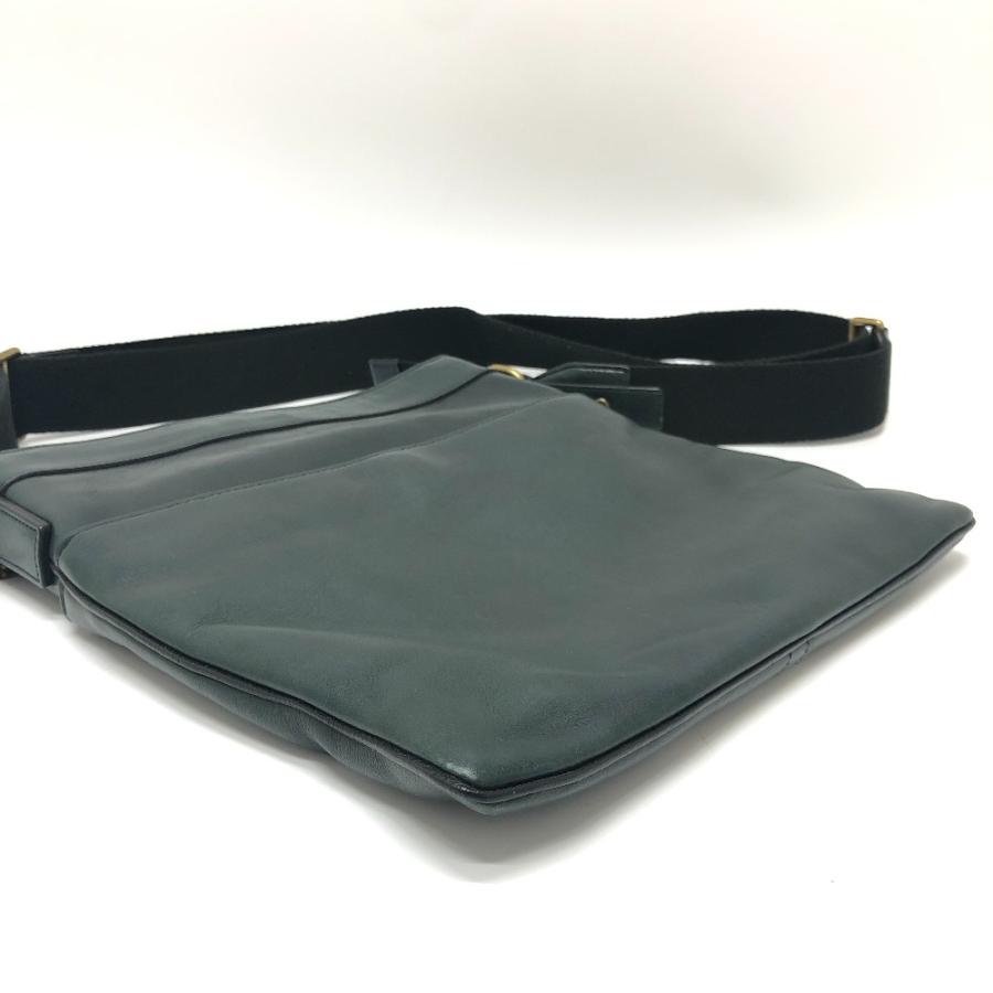 COACH コーチ 70710 フラット 斜め掛け 肩掛け カバン ショルダーバッグ グリーン メンズ【中古】 | COACH | 03