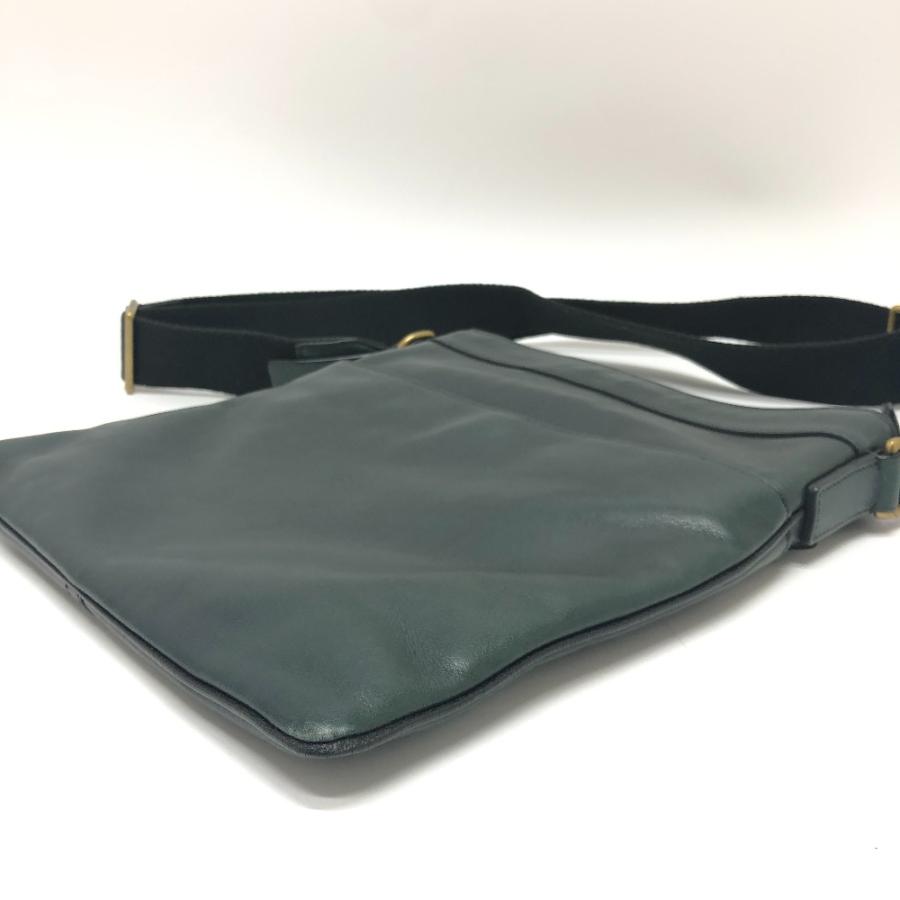 COACH コーチ 70710 フラット 斜め掛け 肩掛け カバン ショルダーバッグ グリーン メンズ【中古】 | COACH | 04