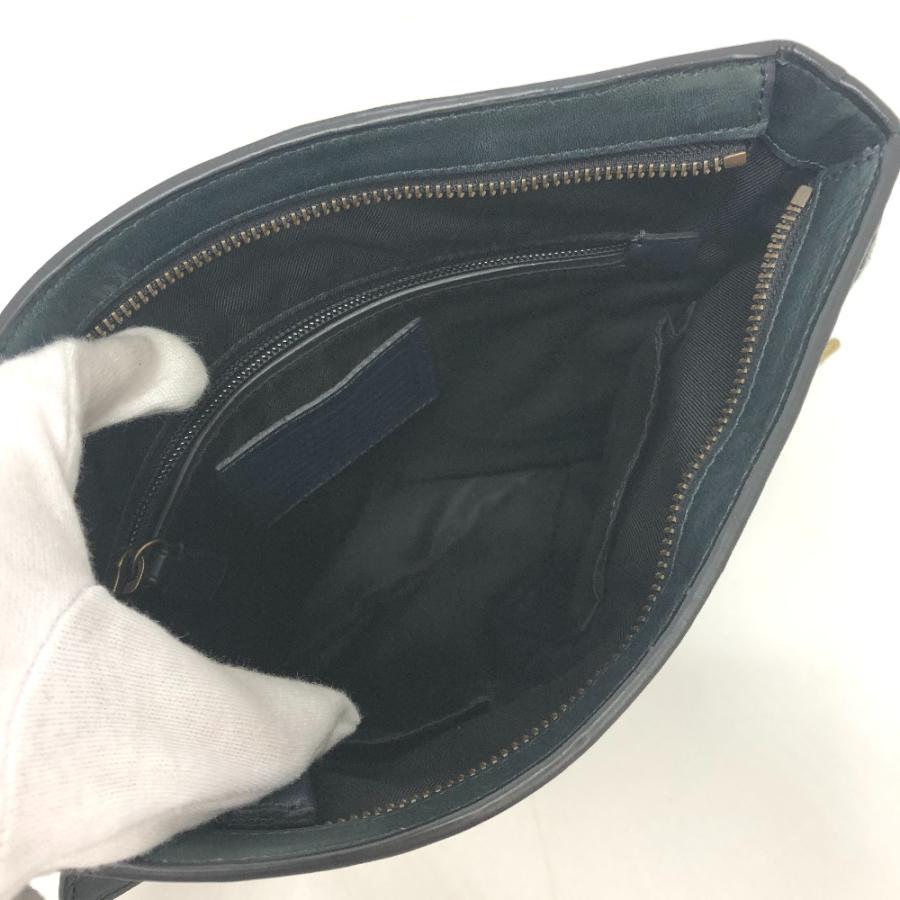 COACH コーチ 70710 フラット 斜め掛け 肩掛け カバン ショルダーバッグ グリーン メンズ【中古】 | COACH | 07