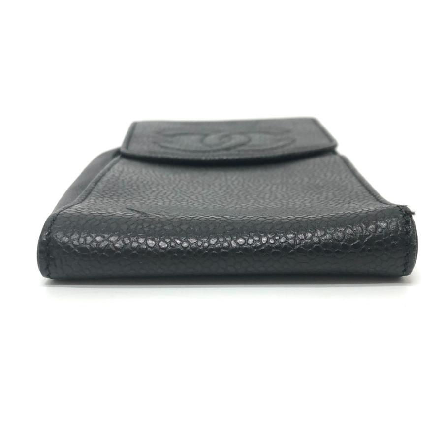 CHANEL シャネル ココマーク マルチポーチ ポーチ 小物入れ ペン入れ ポーチ ブラック レディース【中古】 | CHANEL | 02