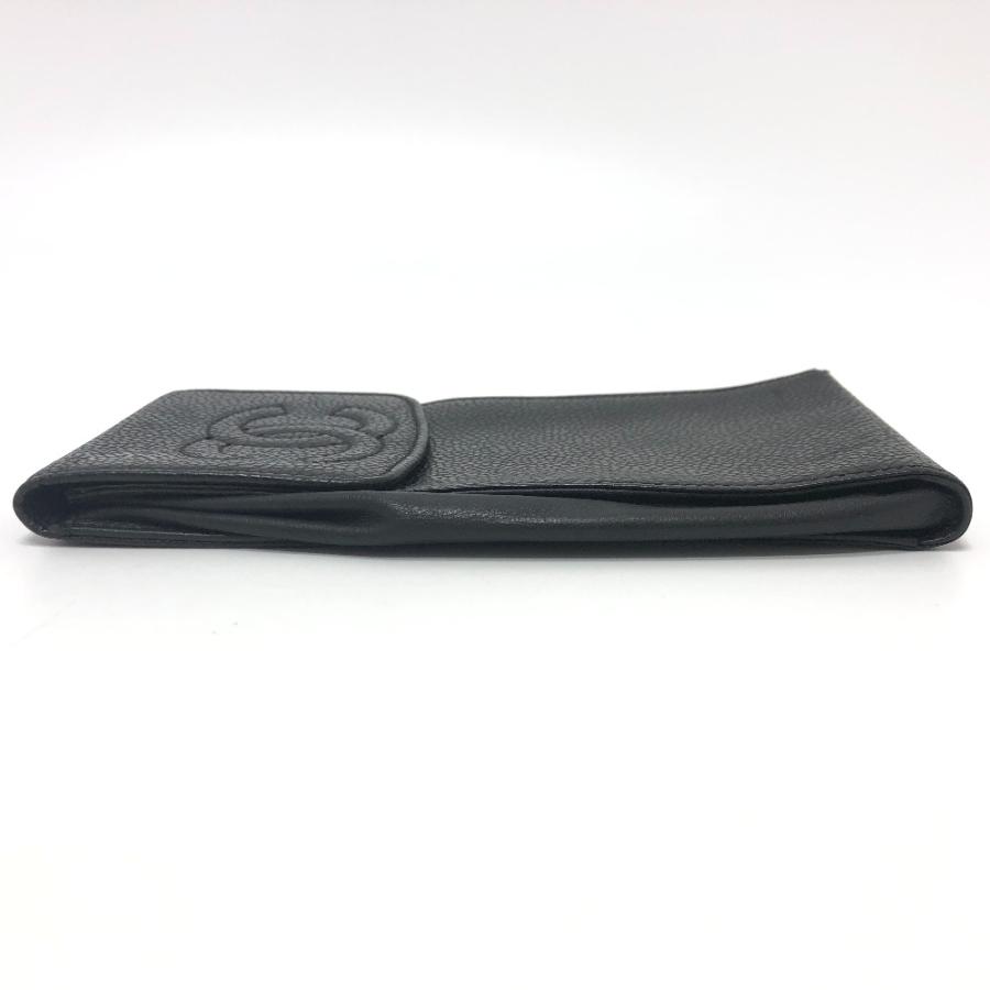 CHANEL シャネル ココマーク マルチポーチ ポーチ 小物入れ ペン入れ ポーチ ブラック レディース【中古】 | CHANEL | 05