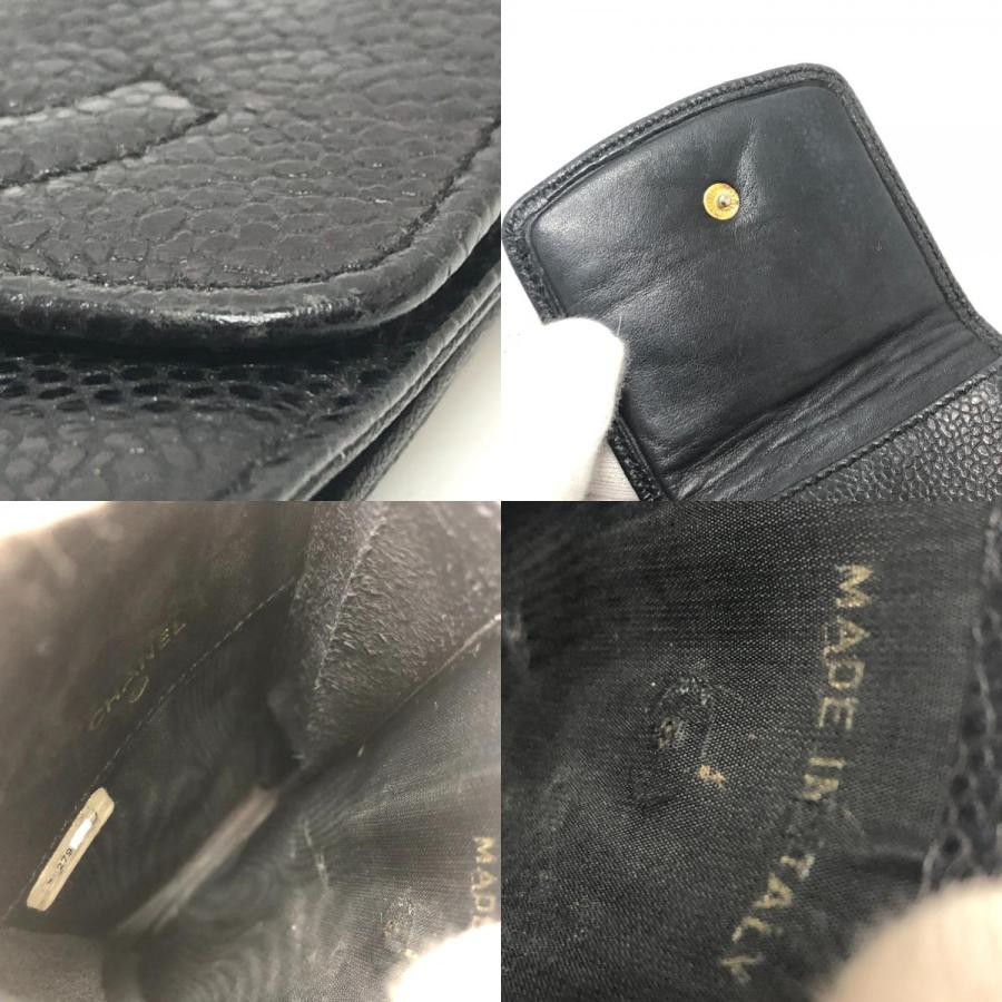CHANEL シャネル ココマーク マルチポーチ ポーチ 小物入れ ペン入れ ポーチ ブラック レディース【中古】 | CHANEL | 08