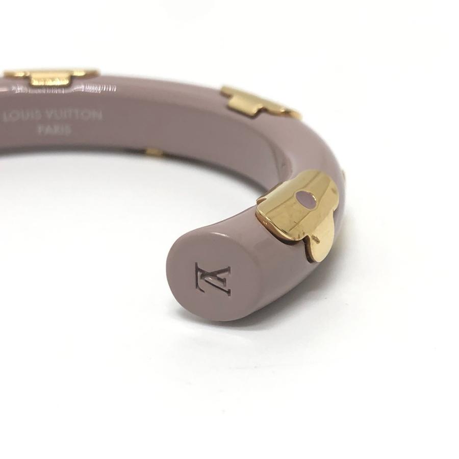 ルイヴィトン　ブランド　ブラウン　モノグラム　ブレスレット　バングル　お洒落 LOUIS VUITTON（ルイ・ヴィトン） ブレスレット バングル ジョンク