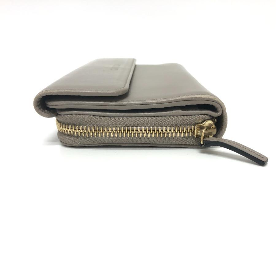 GUCCI グッチ ロゴ コンチネンタルウォレット ウォレット 財布 ロングウォレット 長財布 グレー レディース【中古】 | GUCCI | 04