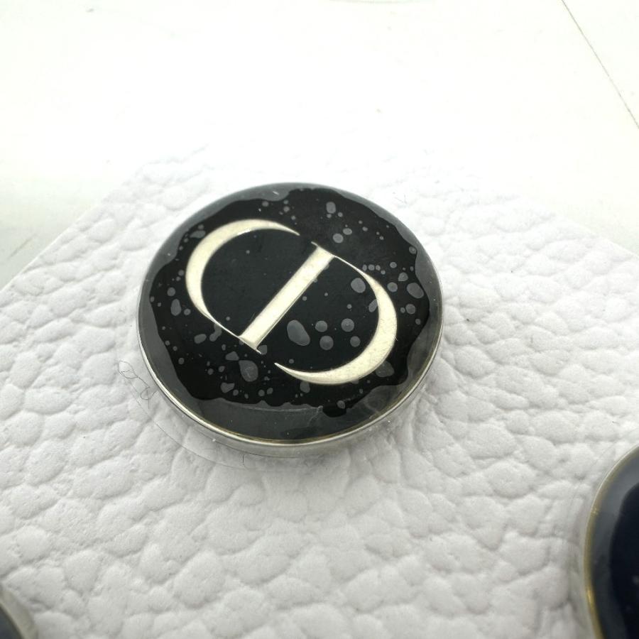 未使用 Dior ディオール 4個セット ノベルティ ピンバッジ シルバー レディース【中古】 |  | 01