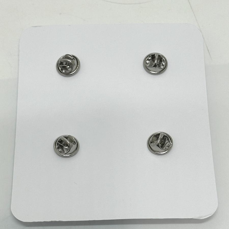 未使用 Dior ディオール 4個セット ノベルティ ピンバッジ シルバー レディース【中古】 |  | 05