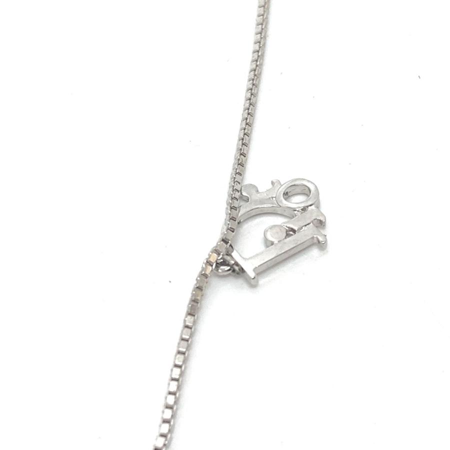 Dior ディオール ロゴプレート スター チェーン ネックレス アクセサリー 小物  ネックレス シルバー レディース【中古】 |  | 03
