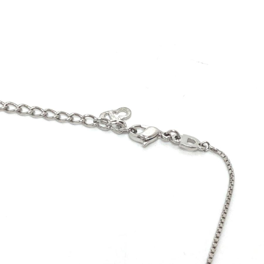 Dior ディオール ロゴプレート スター チェーン ネックレス アクセサリー 小物  ネックレス シルバー レディース【中古】 |  | 04