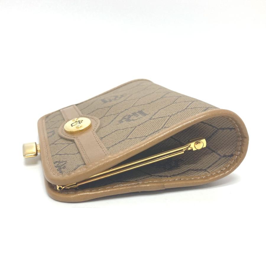 美品 Dior ディオール 総柄 がま口 コインケース ブラウン レディース【中古】 |  | 03