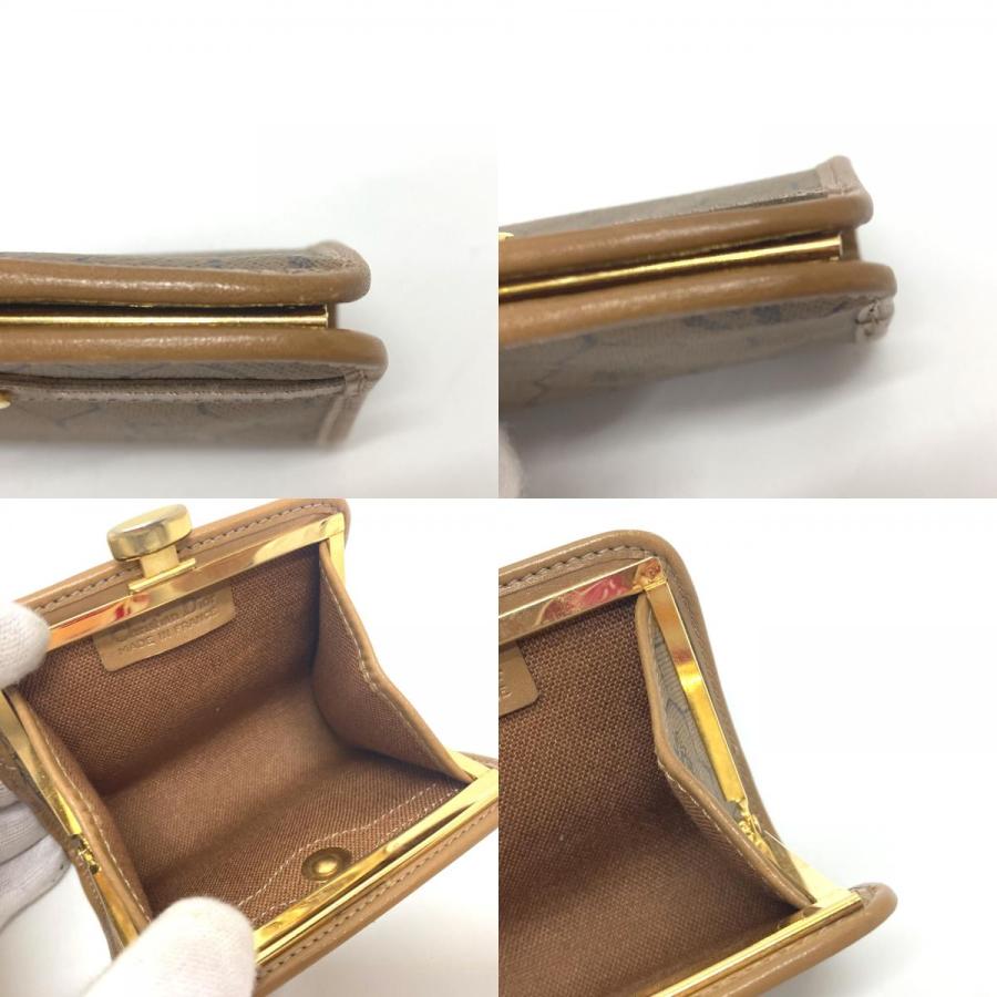 美品 Dior ディオール 総柄 がま口 コインケース ブラウン レディース【中古】 |  | 08