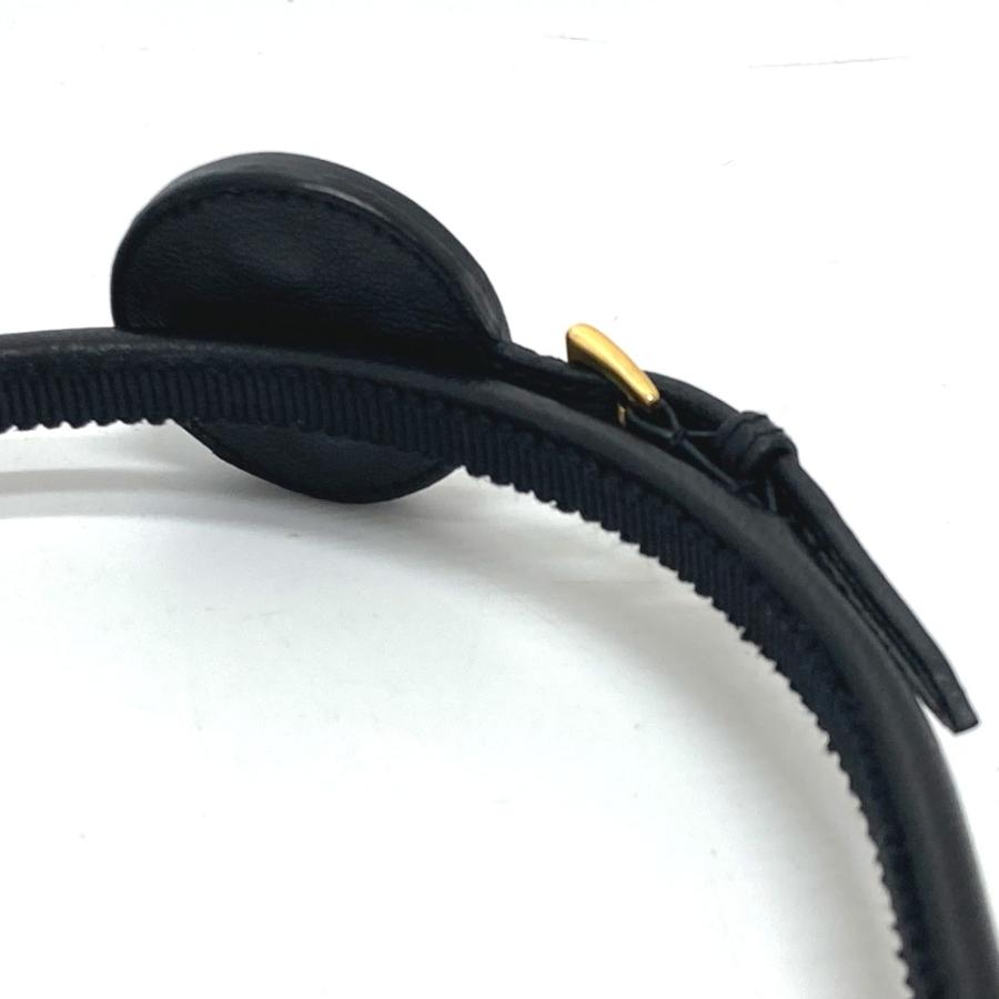 PRADA プラダ 7WN ウィッチモチーフ ヘアアクセサリー アクセサリー 小物 カチューシャ ブラック レディース【中古】 | PRADA | 04