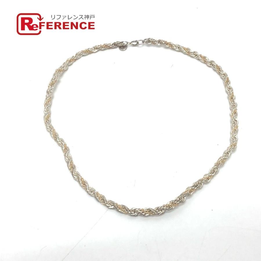 TIFFANY&Co. ティファニー コンビ ツイスト チェーン ネックレス 小物 アクセサリー ネックレス シルバー×ゴールド レディース【中古】 | TIFFANY&Co.