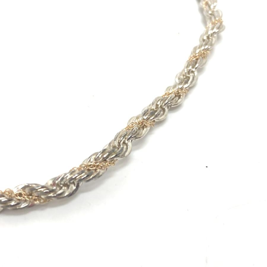 TIFFANY&Co. ティファニー コンビ ツイスト チェーン ネックレス 小物 アクセサリー ネックレス シルバー×ゴールド レディース【中古】 | TIFFANY&Co. | 01