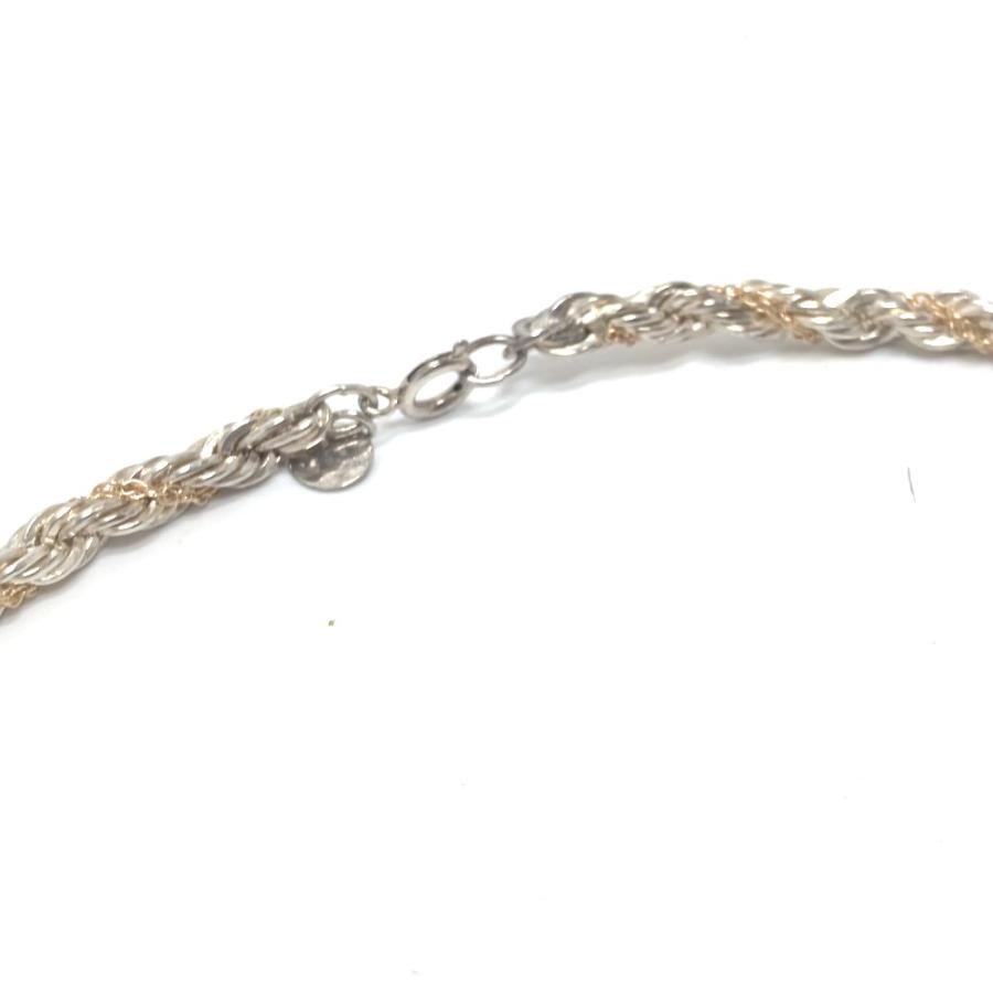 TIFFANY&Co. ティファニー コンビ ツイスト チェーン ネックレス 小物 アクセサリー ネックレス シルバー×ゴールド レディース【中古】 | TIFFANY&Co. | 03