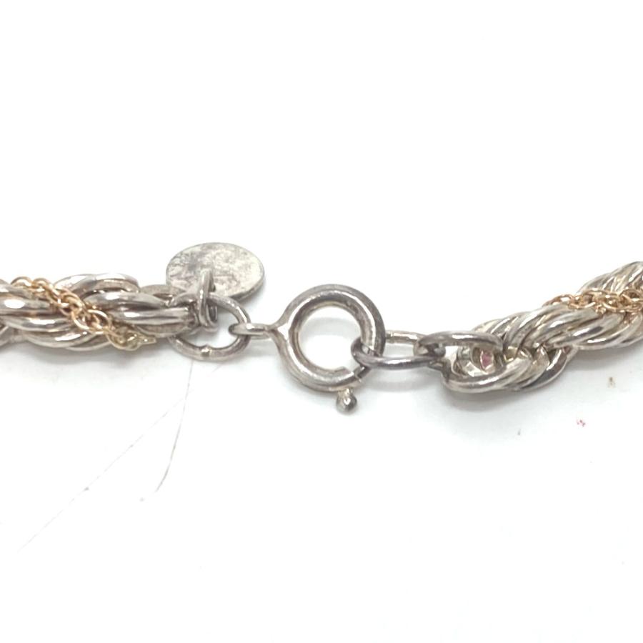 TIFFANY&Co. ティファニー コンビ ツイスト チェーン ネックレス 小物 アクセサリー ネックレス シルバー×ゴールド レディース【中古】 | TIFFANY&Co. | 05