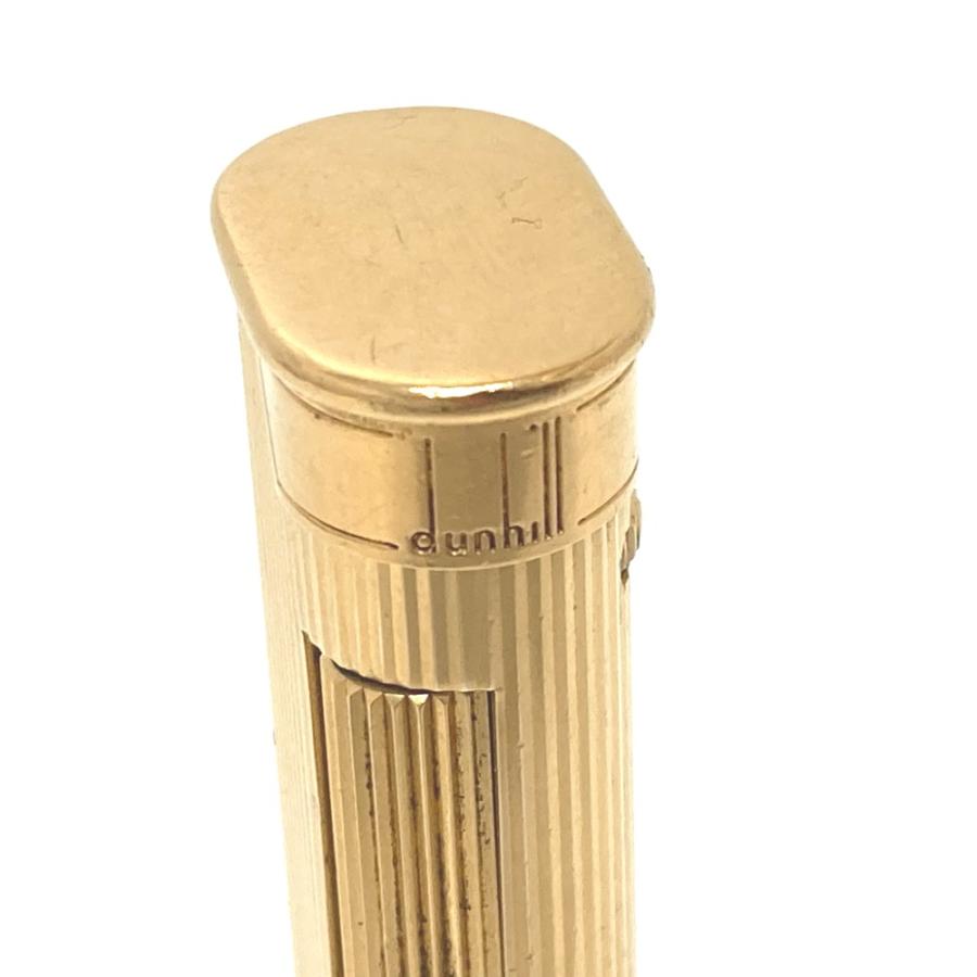 Dunhill ダンヒル  ローラー式  ガスライターライター 小物 スリム ライター ゴールド レディース【中古】 | dunhill | 04