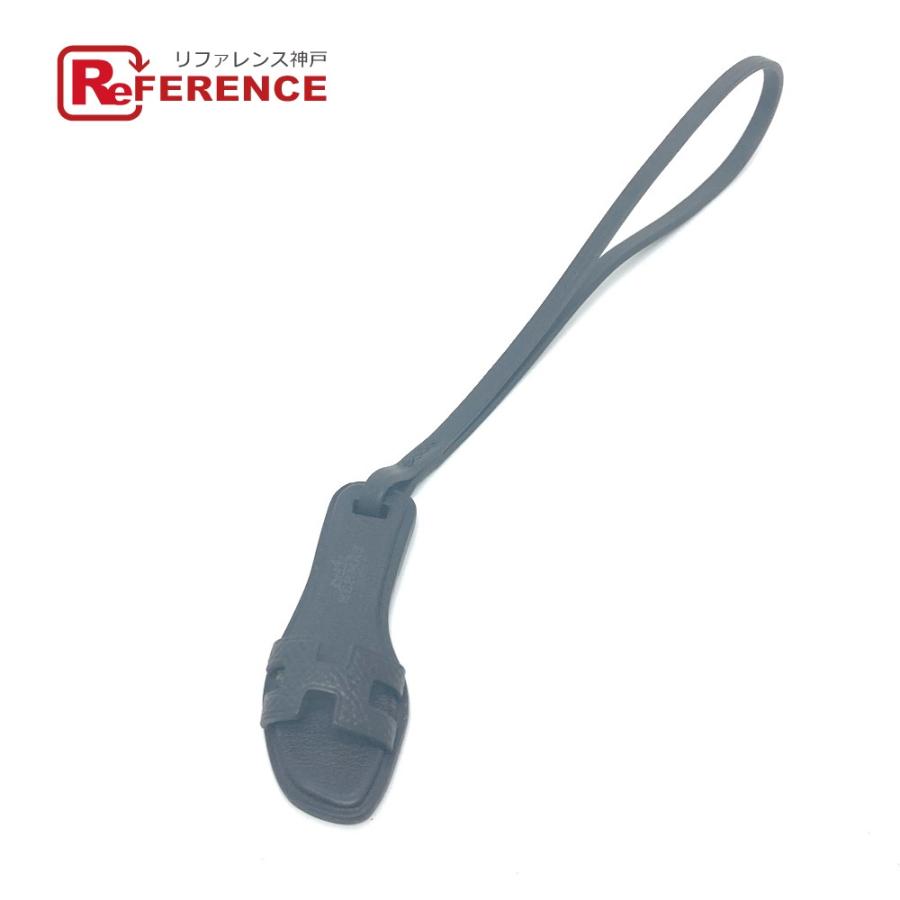 HERMES エルメス オランナノ ソーブラック カバン キーホルダー モノクローム  サンダル バッグチャーム ブラック レディース【中古】 | HERMES