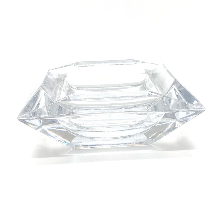 BVLGARI ブルガリ エキセントリカ インテリア スクエア タバコグッズ 小物入れ ブルガリｘローゼンタール  灰皿 クリア メンズ【中古】 | BVLGARI | 02