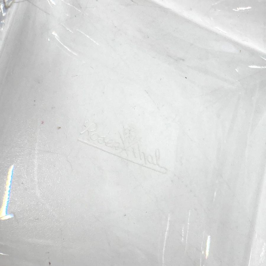 BVLGARI ブルガリ エキセントリカ インテリア スクエア タバコグッズ 小物入れ ブルガリｘローゼンタール  灰皿 クリア メンズ【中古】 | BVLGARI | 06