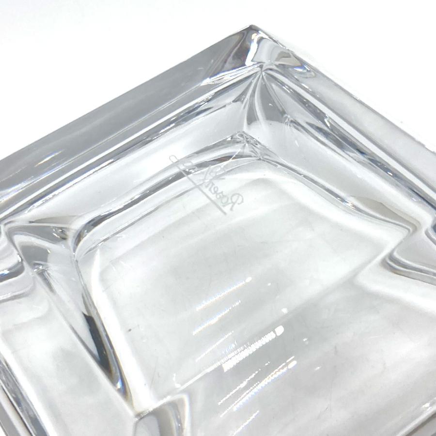 BVLGARI ブルガリ エキセントリカ インテリア スクエア タバコグッズ 小物入れ ブルガリｘローゼンタール  灰皿 クリア メンズ【中古】 | BVLGARI | 07