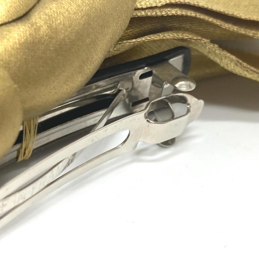 CHANEL シャネル リボン カメリア ヘアアクセサリー 髪留め ヘアクリップ バレッタ ゴールド レディース【中古】 | CHANEL | 07