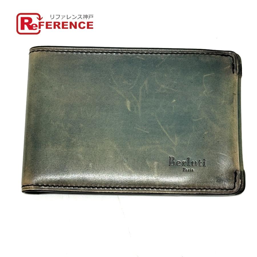 Berluti ベルルッティ SANTAL サンタル 長財布 - レザー ブルー系