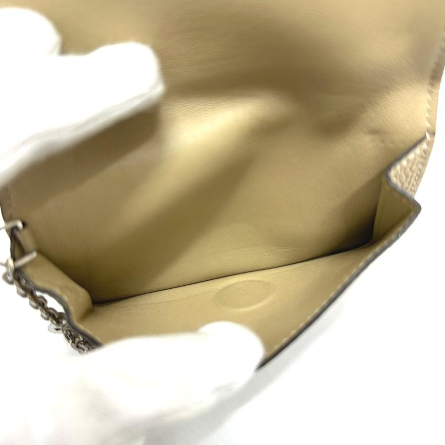 HERMES エルメス ドゴン チェーン付き キーケース コインケース 小物 コインケース トレンチベージュ ベージュ レディース【中古】 | HERMES | 07