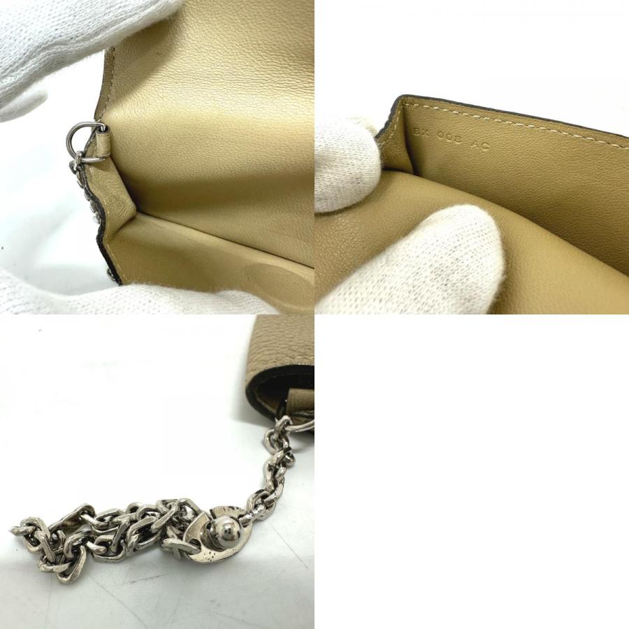 HERMES エルメス ドゴン チェーン付き キーケース コインケース