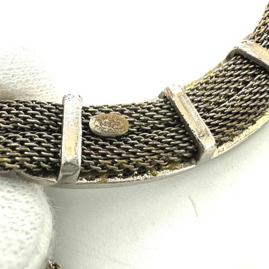 CHANEL シャネル ロゴ プレート チェーン アクセサリー ファッション 小物 ブレスレット シルバー レディース【中古】 | CHANEL | 06