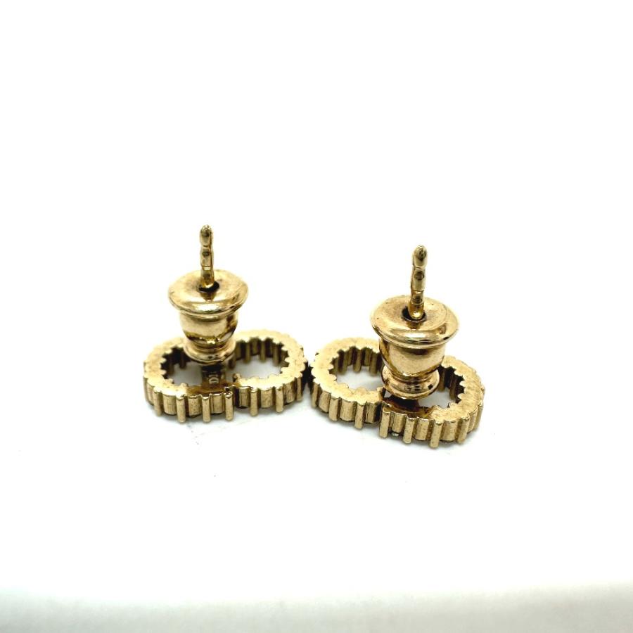 Dior ディオール クレール ディー リュヌ ホワイトクリスタル アクセサリー CD ピアス ゴールド レディース【中古】 |  | 05