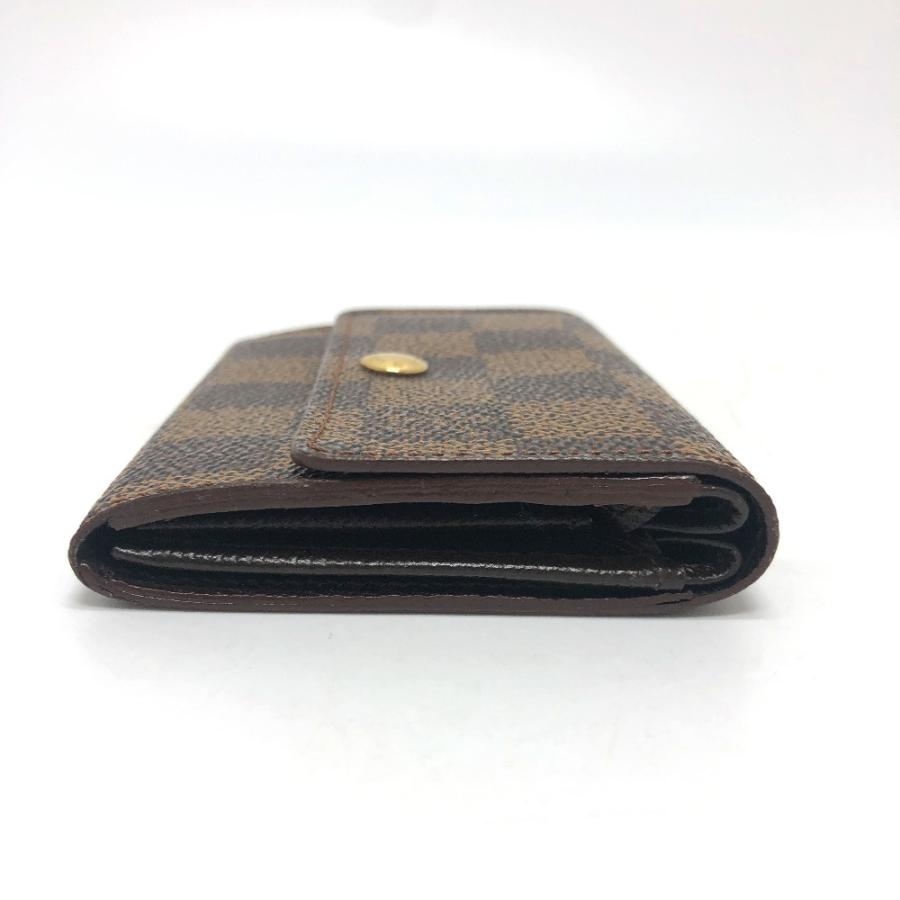 LOUIS VUITTON ルイヴィトン N61930 ポルトモネ・プラ 小銭入れ 財布  ミニウォレット コインケース エベヌ ブラウン レディース【中古】 | LOUIS VUITTON | 03