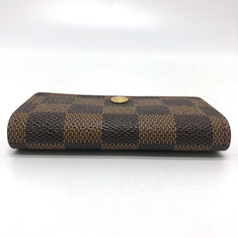 LOUIS VUITTON ルイヴィトン N61930 ポルトモネ・プラ 小銭入れ 財布  ミニウォレット コインケース エベヌ ブラウン レディース【中古】 | LOUIS VUITTON | 05