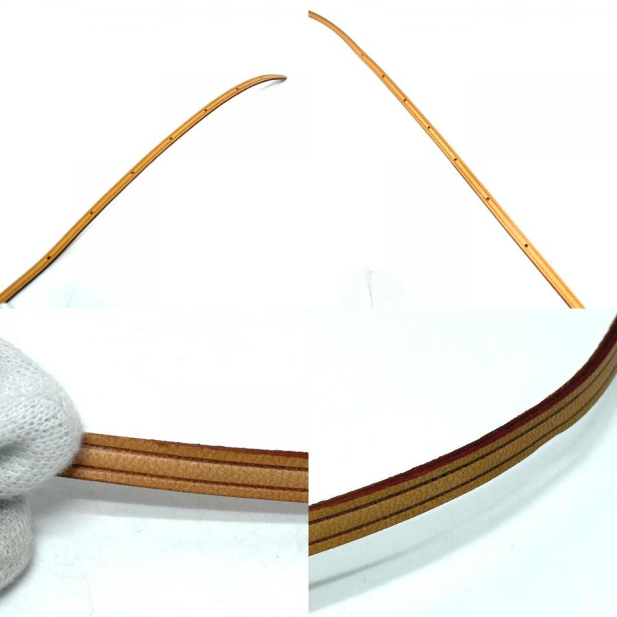 新品同様 LOUIS VUITTON ルイヴィトン ウォーカー ポシェット ウォレット用 ショルダーストラップ ベージュ レディース【中古】 | LOUIS VUITTON | 08