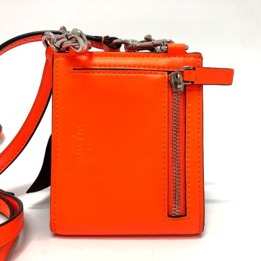 VALENTINO ヴァレンチノ VLTN ロゴ ネックストラップ ウォレット  